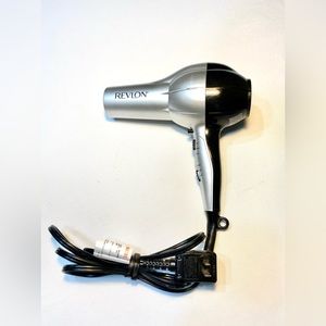 Revlon Model RV484 Hairdryer 1875W - Black & Silver